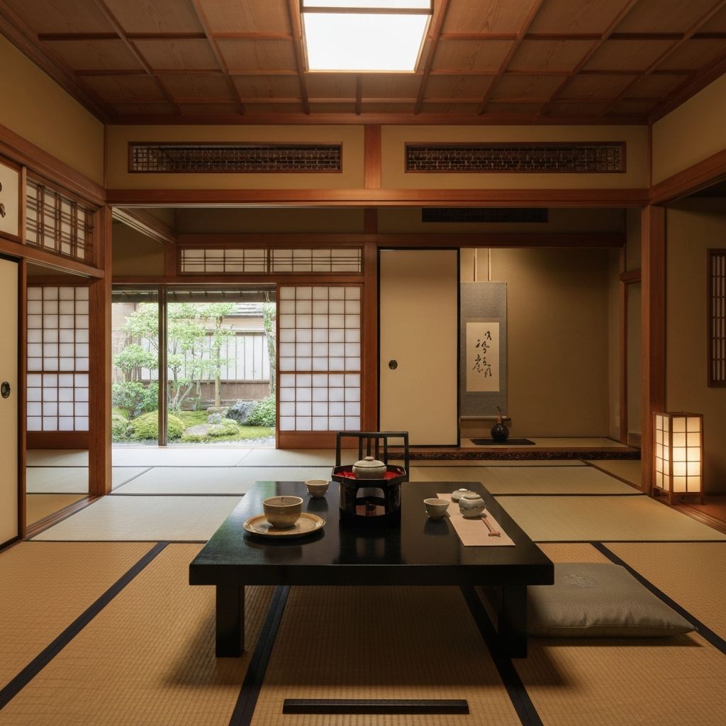 Japanese aesthetic interior